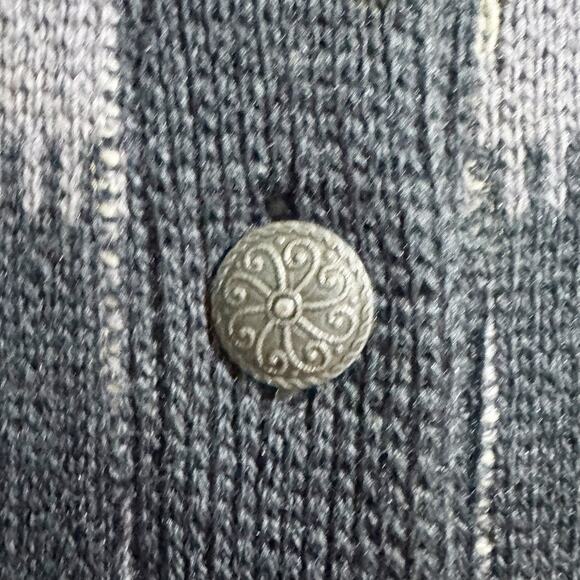 A S Evebofoss Sandane Of Norway Pure New Wool Sweater/cardigan Sz 44 - Picture 2 of 6